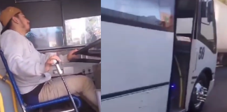 #VIDEO | Captan a chofer de Ruta Villas del Pedregal utilizando celular mientras conducía