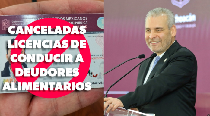 Deudores alimentarios no tendrán licencias de conducir, concesiones ni permisos en Michoacán
