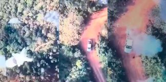 #VIDEO | Reportan presunto ataque con drones explosivos en Chinicuila, tras disputa entre cárteles rivales