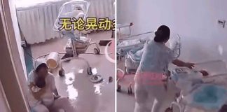 #Video | Enfermeras arriesgan sus vidas para proteger a recién nacidos durante terremoto de 7.7 en Myanmar y Tailandia