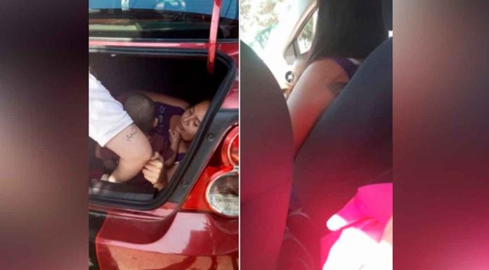 Conductor de Uber descubre a su esposa y su hijo en la cajuela del coche; la mujer fue a ‘espiarlo’