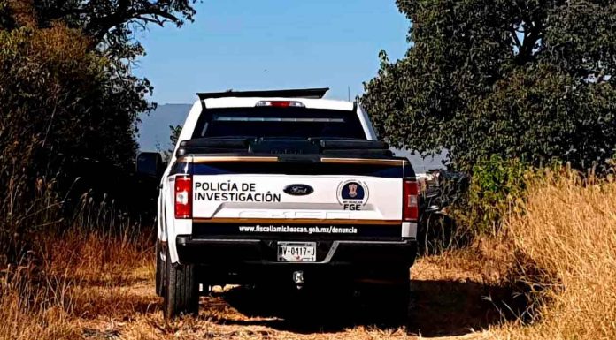 Localizan a hombre putrefacto y con huellas de violencia en paraje de Tzitzio