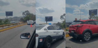 #VIDEO | Carambola vehicular en el Periférico de Morelia provoca complicaciones viales