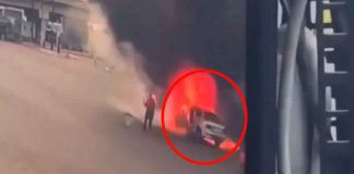 #Video | Mujer sufre quemaduras en el 40% de su cuerpo tras colapso de un transformador #Internacional