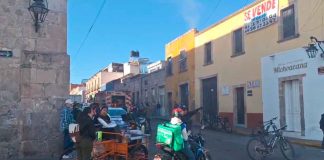 #Video | Se reporta incendio en un edificio frente al Hospital Nuestra Señora de la Salud, #Morelia