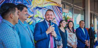 Develan Bando Solemne de las Fiestas del 87 Aniversario de la Expropiación Petrolera en Jiquilpan