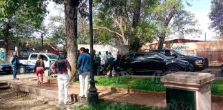 #Imágenes | Policía auxiliar frustra robo y balea a presunto ladrón en la zona del Bosque Cuauhtémoc de Morelia
