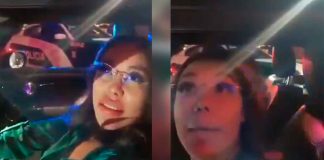 #Video | En México: Mujer ebria manejando en sentido contrario reta a policías y se viraliza