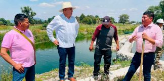 Gobierno estatal inicia mantenimiento a canales de navegación en Urandén