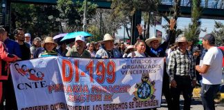 #VIDEO | Magisterio Michoacano se manifiesta nuevamente contra Ley del ISSSTE