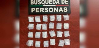 En Morelia, SSP detiene a hombre con 25 dosis de metanfetamina