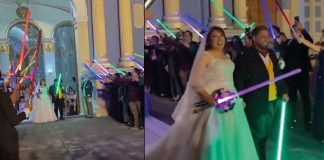 #VIDEO #Viral | Pareja de Veracruz celebra su amor al estilo Star Wars en una boda temática