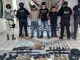 Tras ejecutar una orden de cateo en Guerrero, se detuvo a tres hombres y se aseguraron armas largas, granadas y dosis de droga