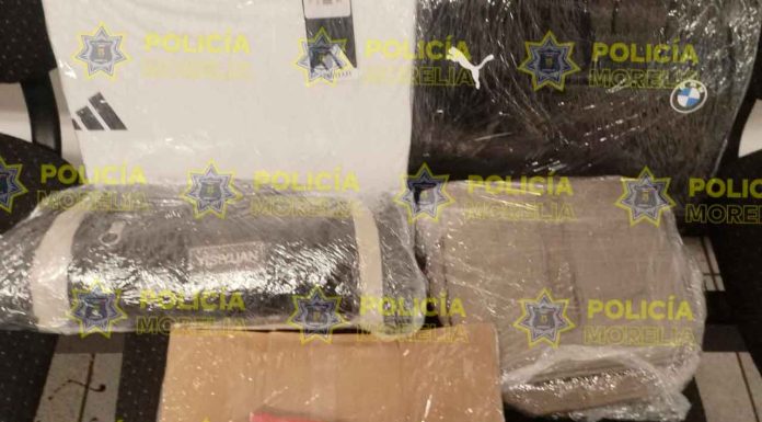 Policía Morelia detiene a sujeto por robo a comercio en la Ventura Puente