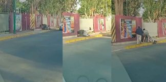 #Video | Se registra riña entre dos masculinos en Avenida Universidad