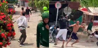 #Video | Violencia entre hinchas de Atlético Nacional y Jaguares deja heridos en #Colombia
