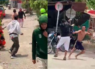 #Video | Violencia entre hinchas de Atlético Nacional y Jaguares deja heridos en #Colombia