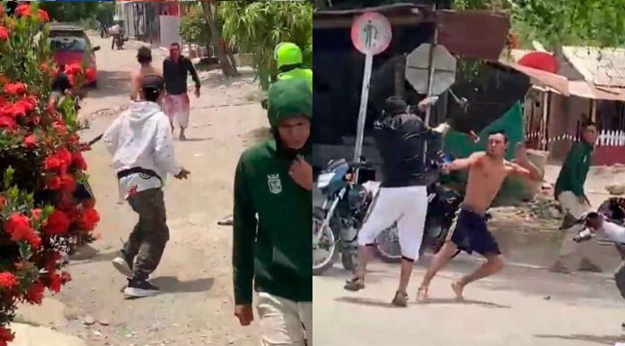#Video | Violencia entre hinchas de Atlético Nacional y Jaguares deja heridos en #Colombia