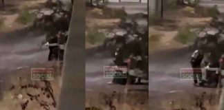 #Video | Captan a presuntos policías dando golpiza a un joven en esta capital michoacana