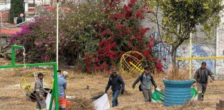 #Imágenes | Ayuntamiento de Morelia realiza Jornada de Limpieza en Real Punhuato