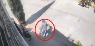 #VIDEO #Viral | Sujetos roban bicicleta a menor de edad a plena luz del día