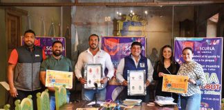 #Imágenes | Se presenta en rueda de prensa el evento de Robótica Educativa en Pátzcuaro