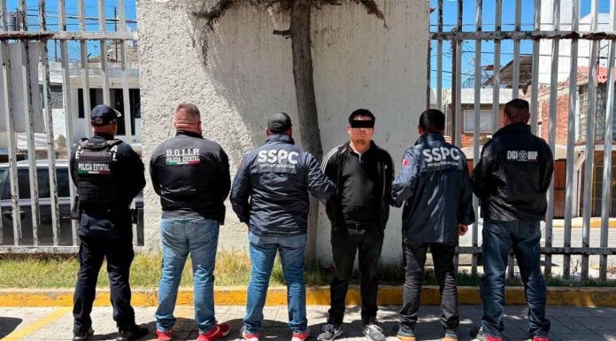 En el Estado de México, fue detenido un hombre que cuenta con orden de aprehensión en el Salvador por homicidio calificado