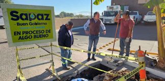 SAPAZ inicia revisión del sistema pluvial en Valle Verde