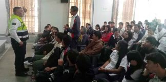 Imparten curso de Educación Vial a estudiantes de la Secundaria 1 “Profr. José Palomares Quiroz”