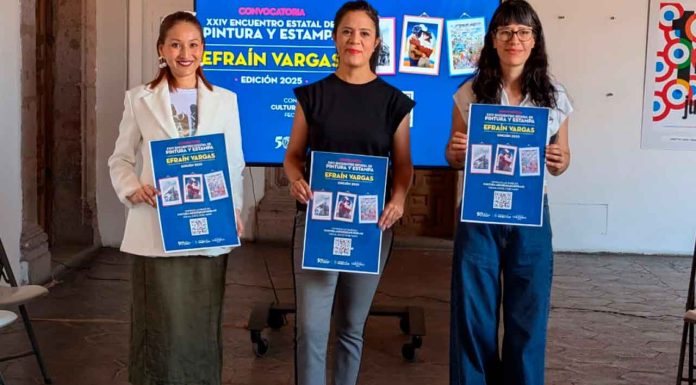 Presenta SECUM XXIV Encuentro Estatal de Pintura y Estampa Efraín Vargas