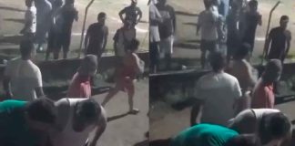 #Video | Balacera en estadio de fútbol en Colima deja un muerto y dos heridos