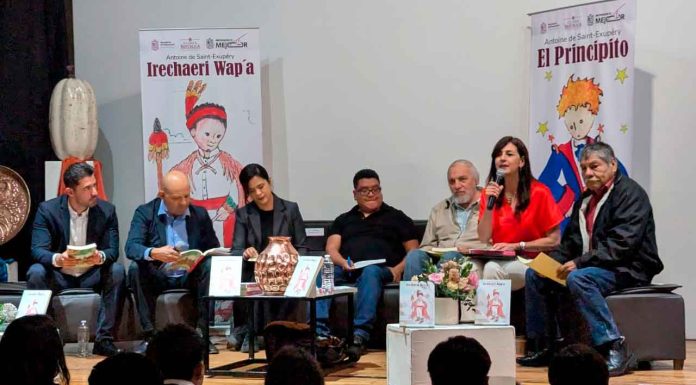 Presenta SEE versión Purépecha de “El Principito”, 1er tiraje consta de 1000 ejemplares