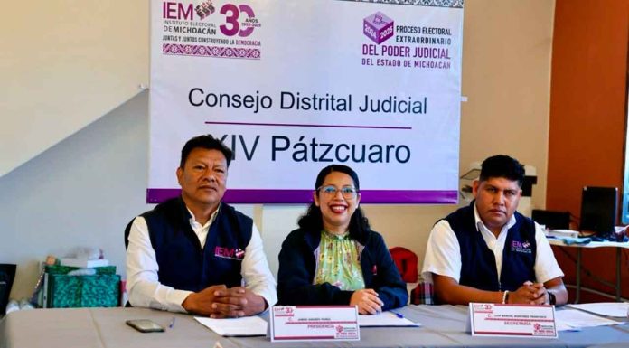 Instalan y rinden protesta los integrantes de 26 comités distritales del IEM para elecciones judiciales