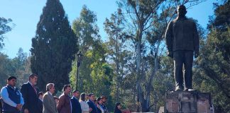 Julio Arreola encabeza la conmemoración del 87° Aniversario de la Expropiación Petrolera