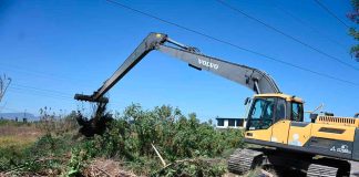 Carlos Soto supervisó condiciones del Dren General del Valle