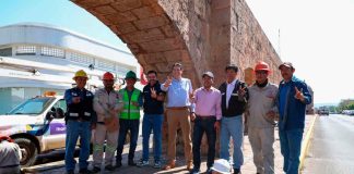 Acueducto de Morelia brillará más: Alfonso Martínez