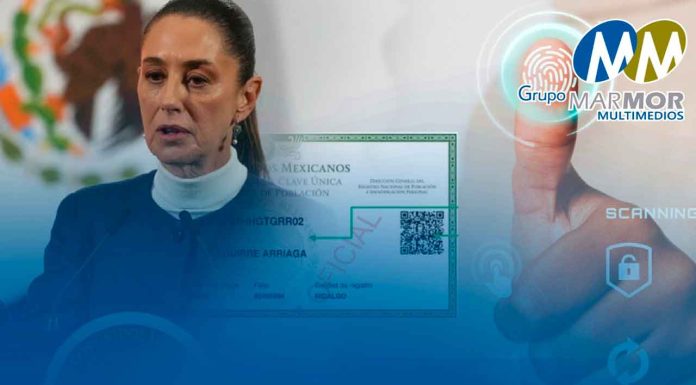 CURP sufrirá cambios: inlcuirá foto y huella dactilar, anuncia Claudia Sheinbaum
