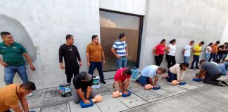 Personal penitenciario se capacita en protección civil y primeros auxilios