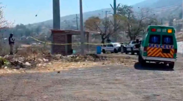 #Video | Localizan hombre asesinado al noroeste de Michoacán
