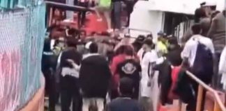 #Video | Hincha de Liga de Quito pierde un ojo por disparo de bala de goma por parte de la Policía