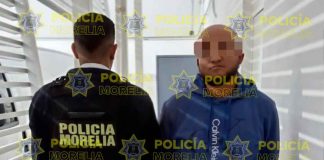 Policía Morelia frustra potencial ataque y asegura a sujeto armado en Villas del Pedregal