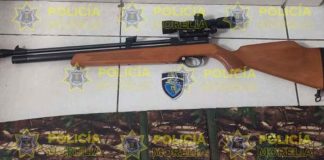 Policía Morelia detiene a persona en posesión ilegal de arma de fuego