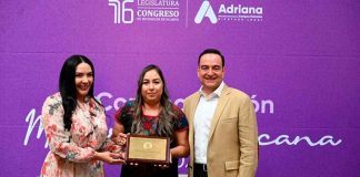 Condecoran a Jannet Hernández Vega con el galardón “Mujer Michoacana 2025”