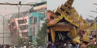 #Videos | Sube el número de muertos tras terremoto en Myanmar, ya suman más de mil 600