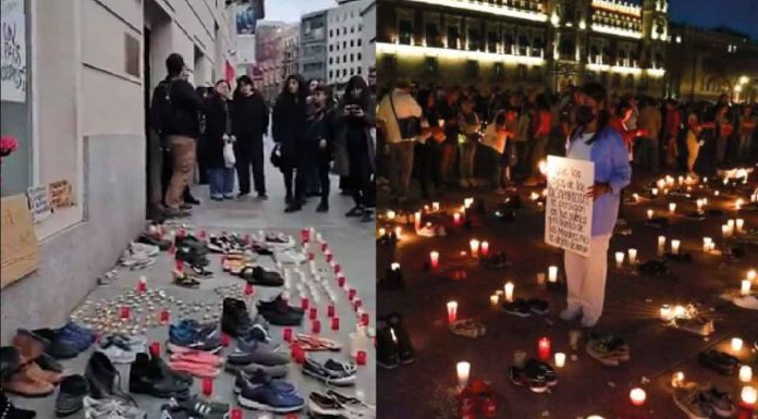 #VIDEO | Solidaridad internacional: Madrid se une al #LutoNacional por las víctimas de Teuchitlán