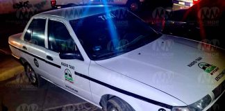 Taxista baleado llega por sus medios a un hospital en Tierra Caliente