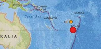 #Internacional | Domingo de actividad sísmica; sismo sacude Tonga, pero descartan riesgo de tsunami