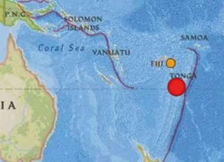 #Internacional | Domingo de actividad sísmica; sismo sacude Tonga, pero descartan riesgo de tsunami