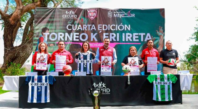 Zacapu abre las puertas a deportistas en el Torneo K’eri Ireta Michoacán