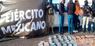 En Baja California, detienen a tres personas que transportaban cerca de 50 kilos de fentanilo y heroína